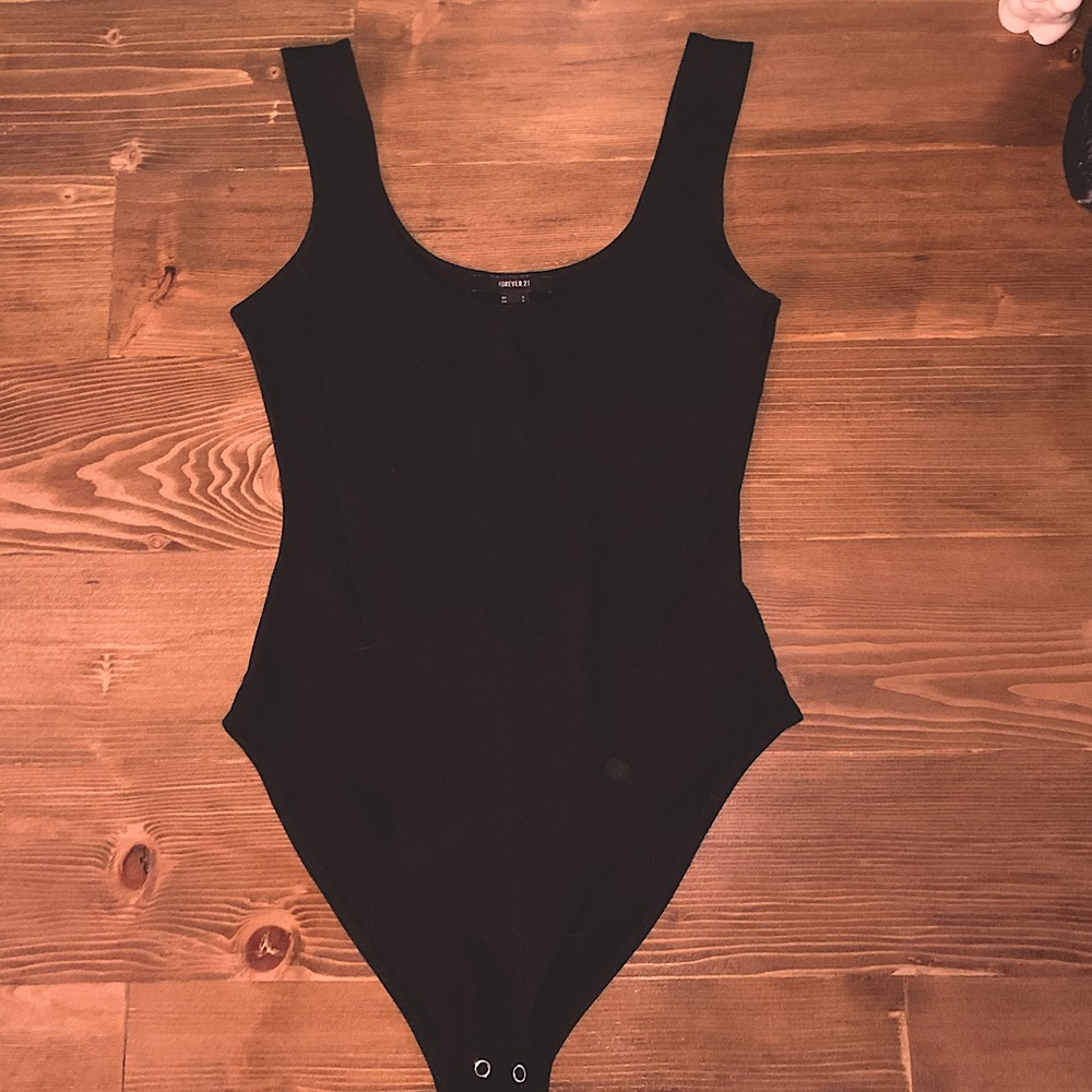 Black Forever 21 bodysuit